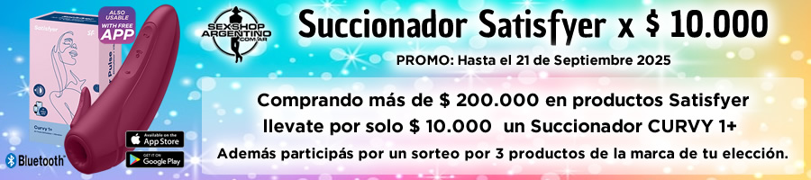 Promo Satisfyer - Sexshop Argentino 0810-444-6969